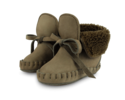 KIDS Donsje Jaya Booties - Stone Nubuck - Thumbnail 1