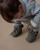 KIDS Donsje Jaya Booties - Stone Nubuck - Thumbnail 2
