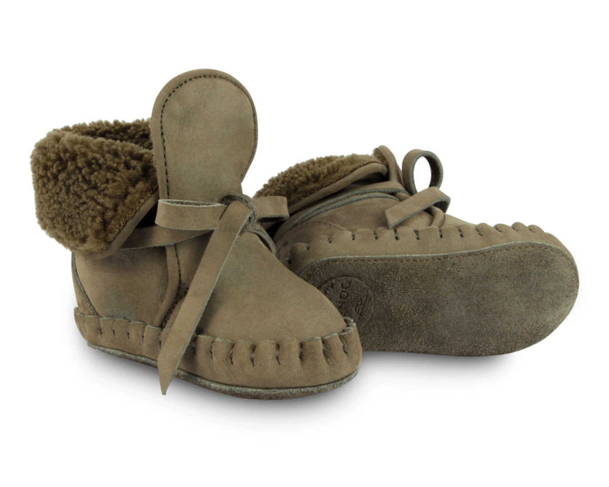 KIDS Donsje Jaya Booties - Stone Nubuck - Image 5 of 6