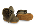 KIDS Donsje Jaya Booties - Stone Nubuck - Thumbnail 6