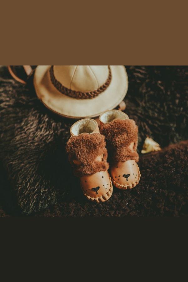 KIDS Donsje Kapi Exclusive Leo Booties - Camel Classic Leather