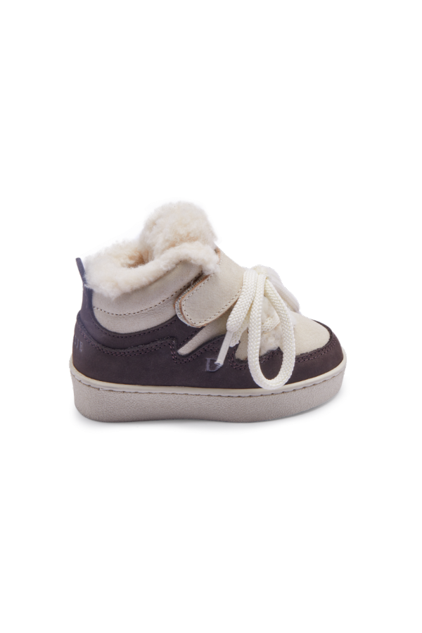 KIDS Donsje Kicco Sneakers - Dark Brown Nubuck