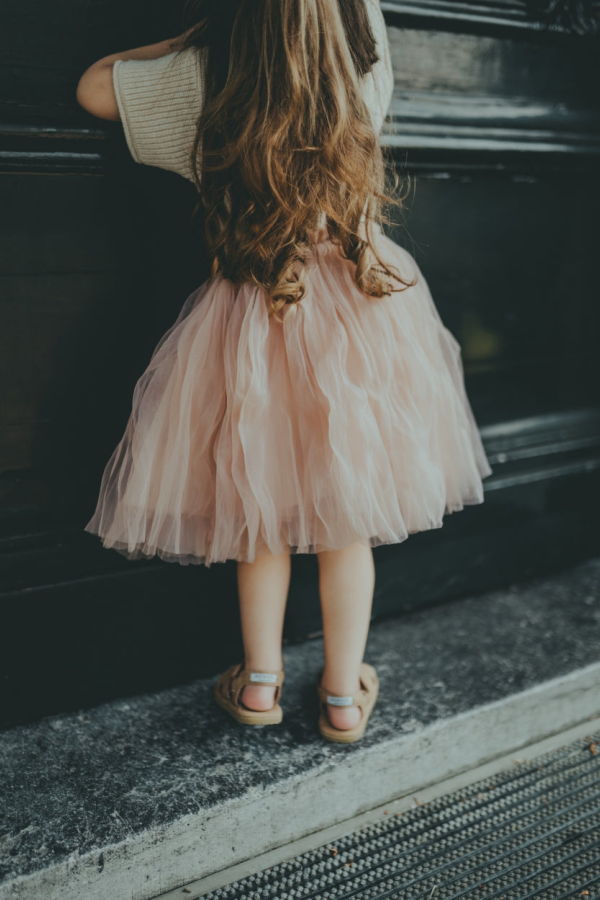 KIDS Donsje Kya Skirt - Rose Blush