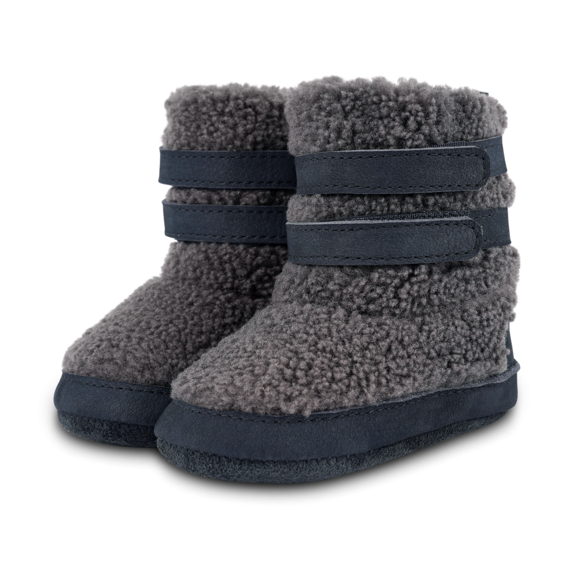 KIDS Donsje Larisso Booties - Navy Nubuck - Image 1 of 6