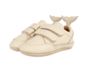 KIDS Donsje Levin Sneakers - Cream Leather - Thumbnail 1