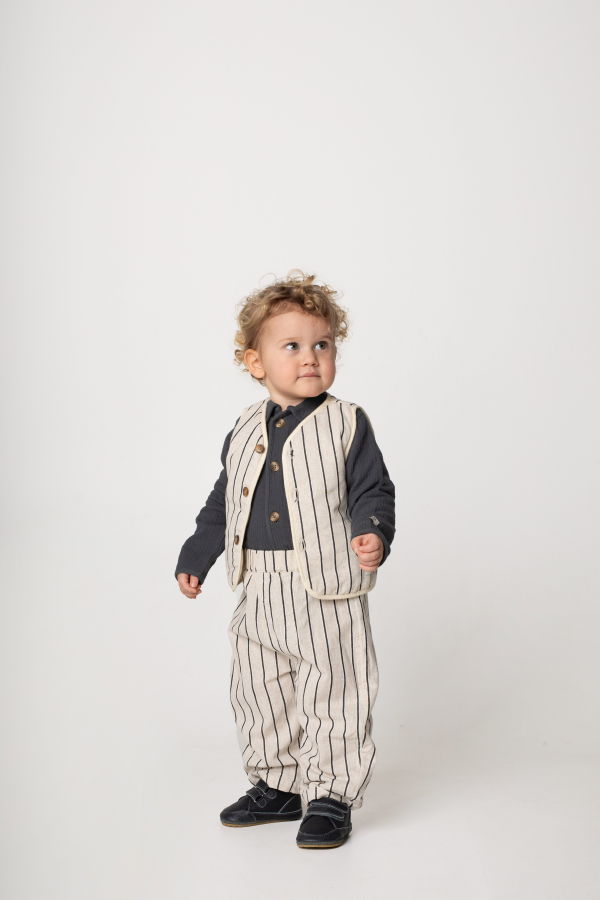 KIDS Donsje Levin Sneakers - Petrol Grain Leather