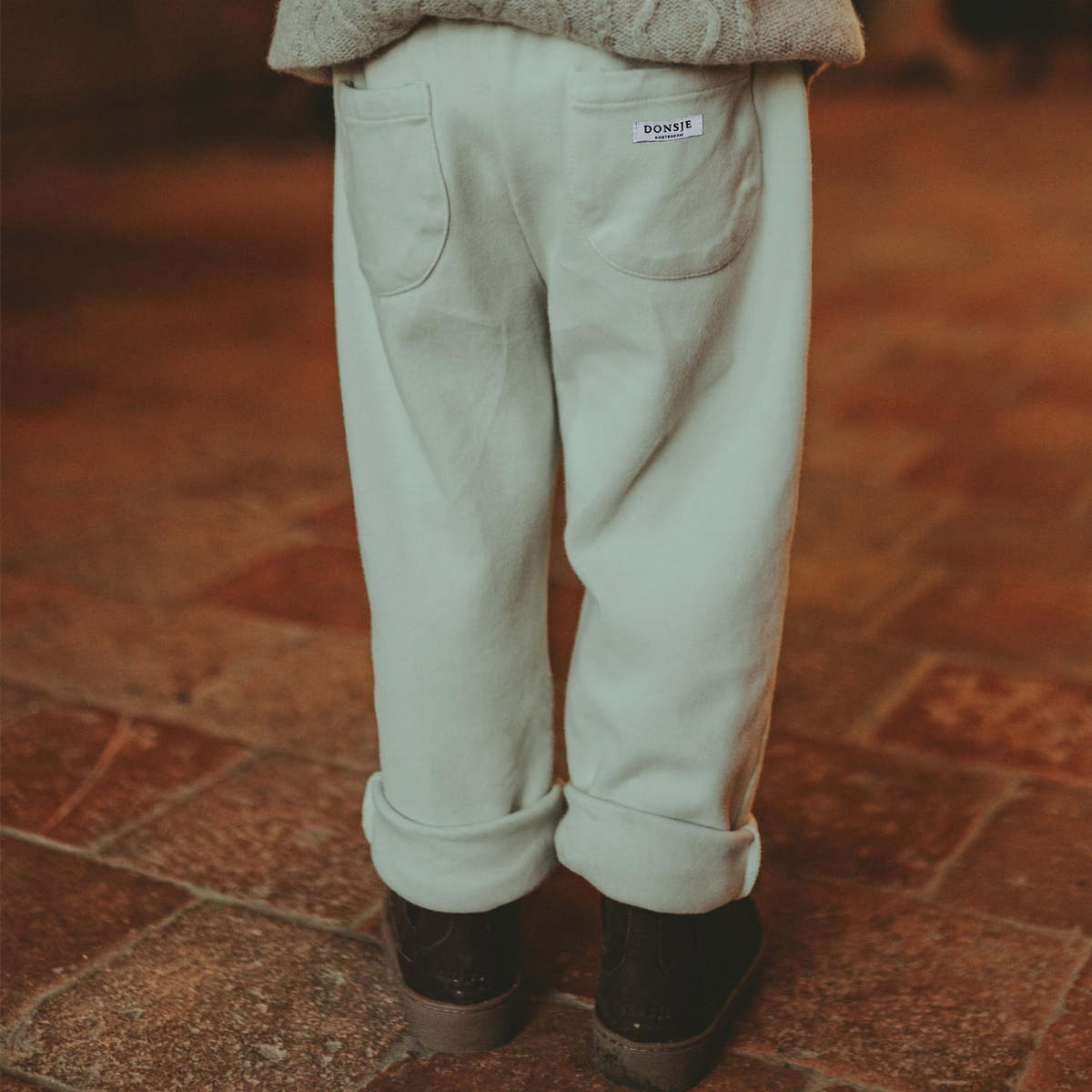 KIDS Donsje Lohle Trousers - Arctic Ivory - Image 2 of 5