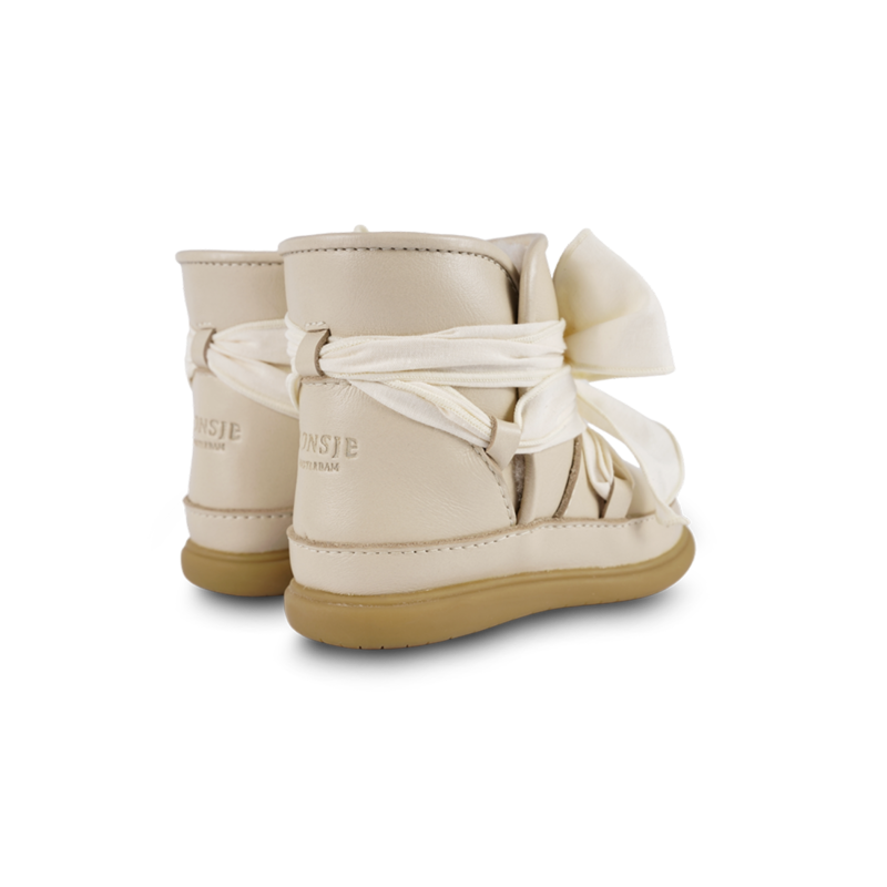KIDS Donsje Maudi Shoes - Cream Leather