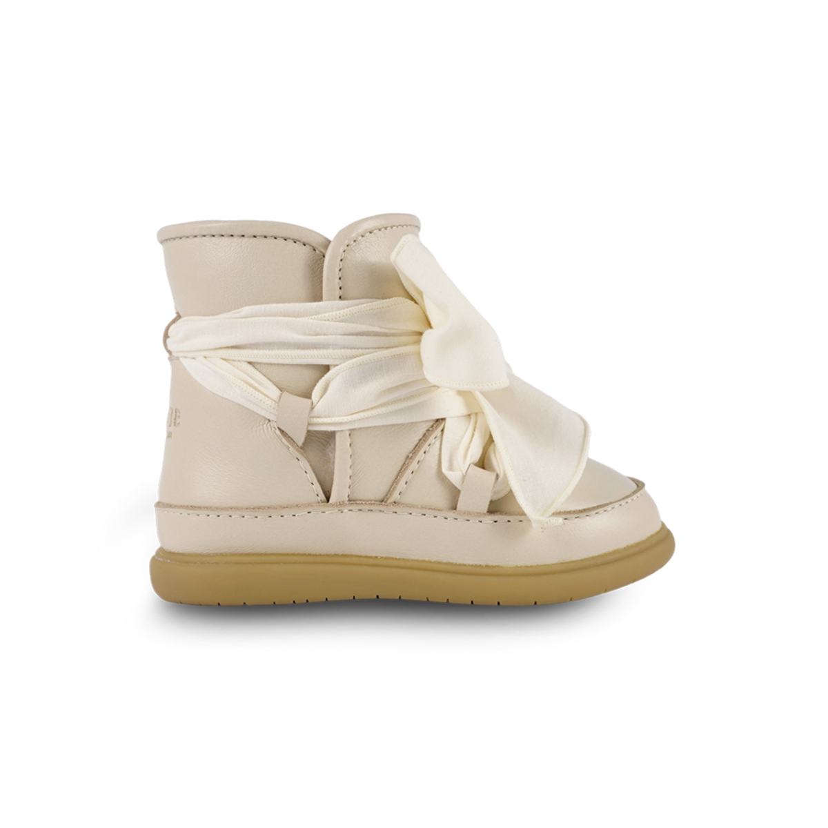 KIDS Donsje Maudi Shoes - Cream Leather - Image 5 of 6