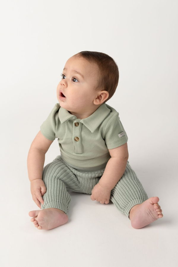 KIDS Donsje Moli Bodysuit - Desert Green
