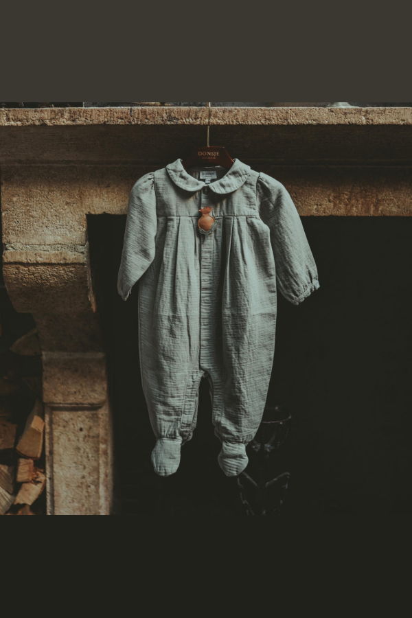 KIDS Donsje Nanieke Onesie - Pigeon Blue
