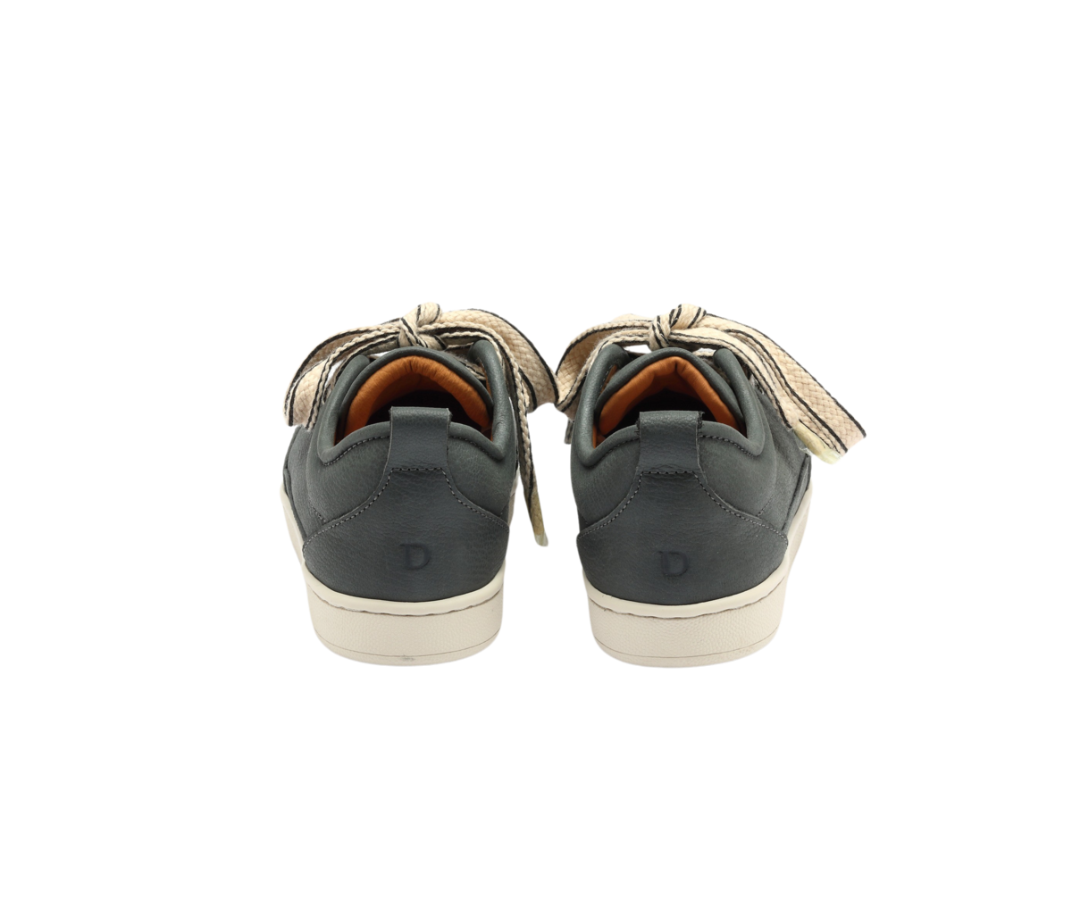 KIDS Donsje Oney Sneakers - Stellar Blue Leather - Image 6 of 7