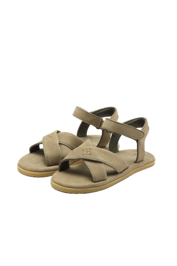KIDS Donsje Otis Sandals - Sage Betting Leather