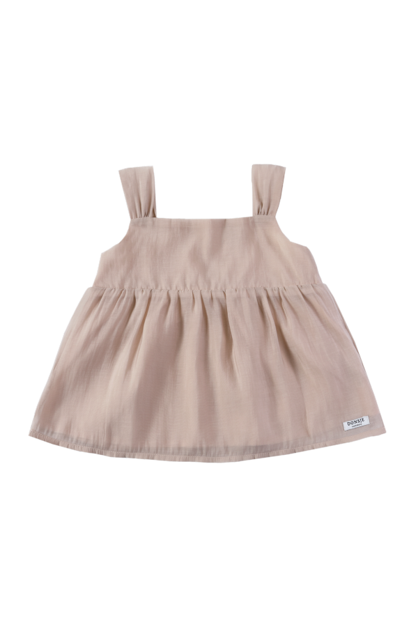 KIDS Donsje Paily Top - Lavender Brown