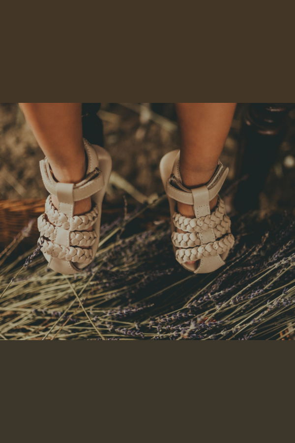 KIDS Donsje Pam Sandals Sandals - Ivory Classic Leather