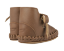 KIDS Donsje Pina Classic Booties - Cognac - Thumbnail 4