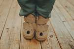 KIDS Donsje Qika Koala Sneakers - Truffle Leather - Thumbnail 2