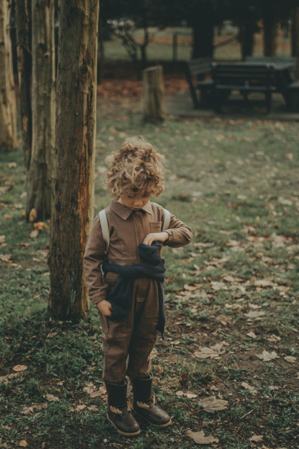 KIDS Donsje Qkivi Jumpsuit - Anthracite