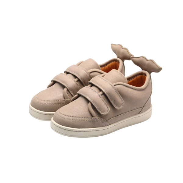 KIDS Donsje Rian Sneakers - Vintage Grey Leather