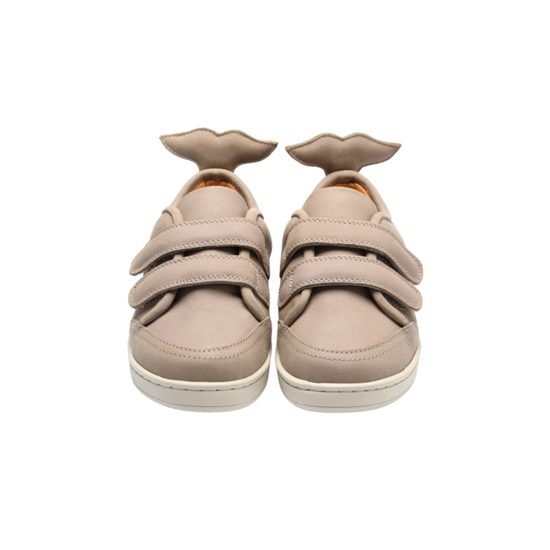 KIDS Donsje Rian Sneakers - Vintage Grey Leather