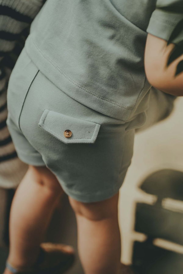 KIDS Donsje Sance Shorts - Cloud Blue