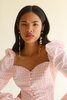 NIKA TANG Raina Top - Light Pink Gingham - Thumbnail 1