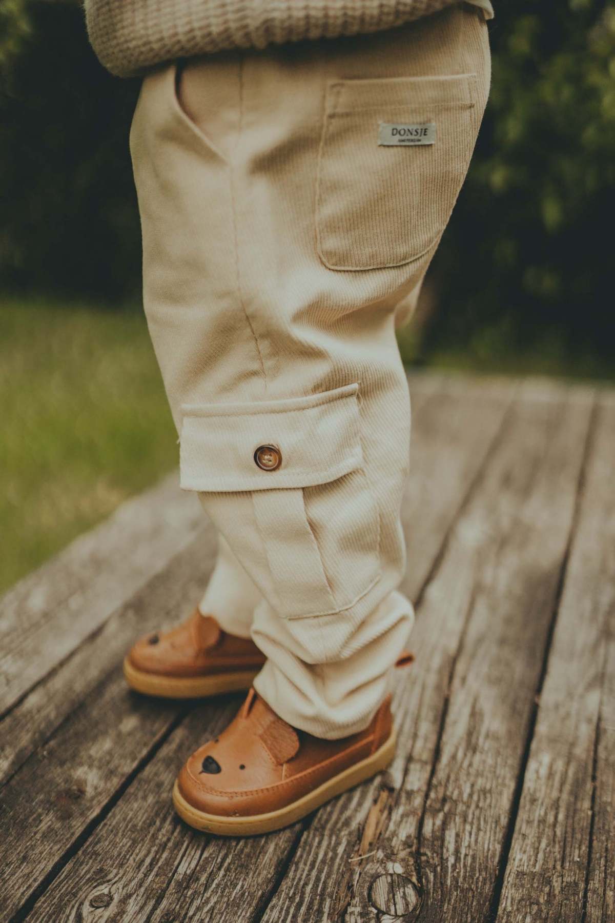 KIDS Donsje Theoule Trousers - Sand - Image 2 of 8