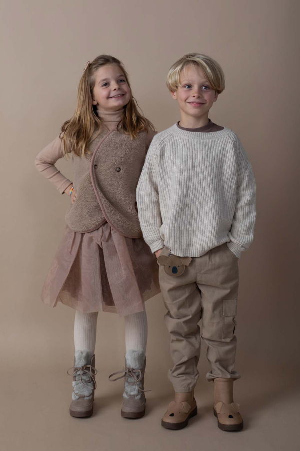 KIDS Donsje Theoule Trousers - Soft Sand