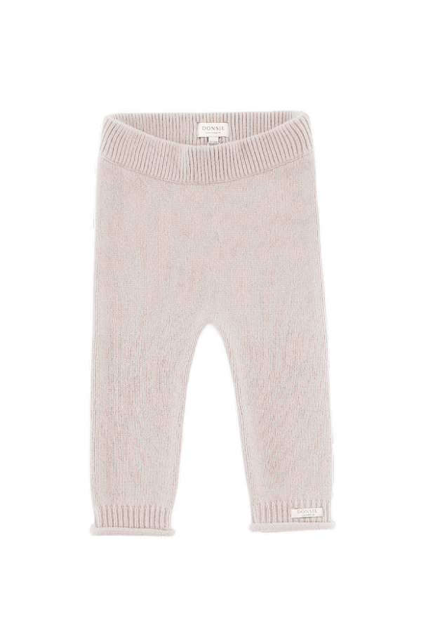Kids Donsje Trig Merino Wool Trousers - Ash Rose