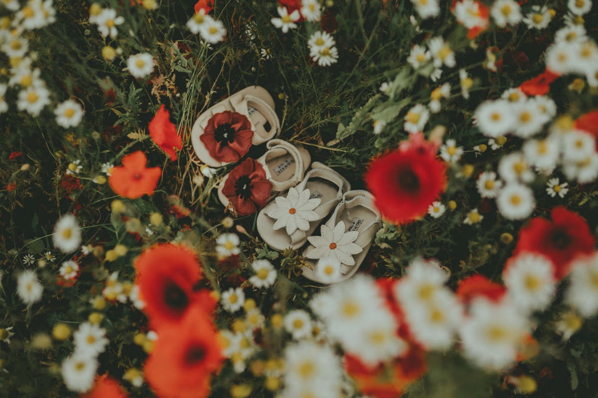 KIDS Donsje Tuti Fields Poppy Sandals - Scarlet - Image 2 of 6