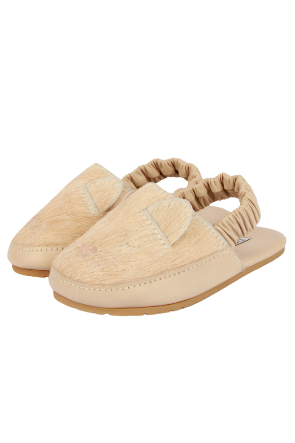 KIDS Donsje Vallie Sandals Cat Sandals - Cream Cow Hair