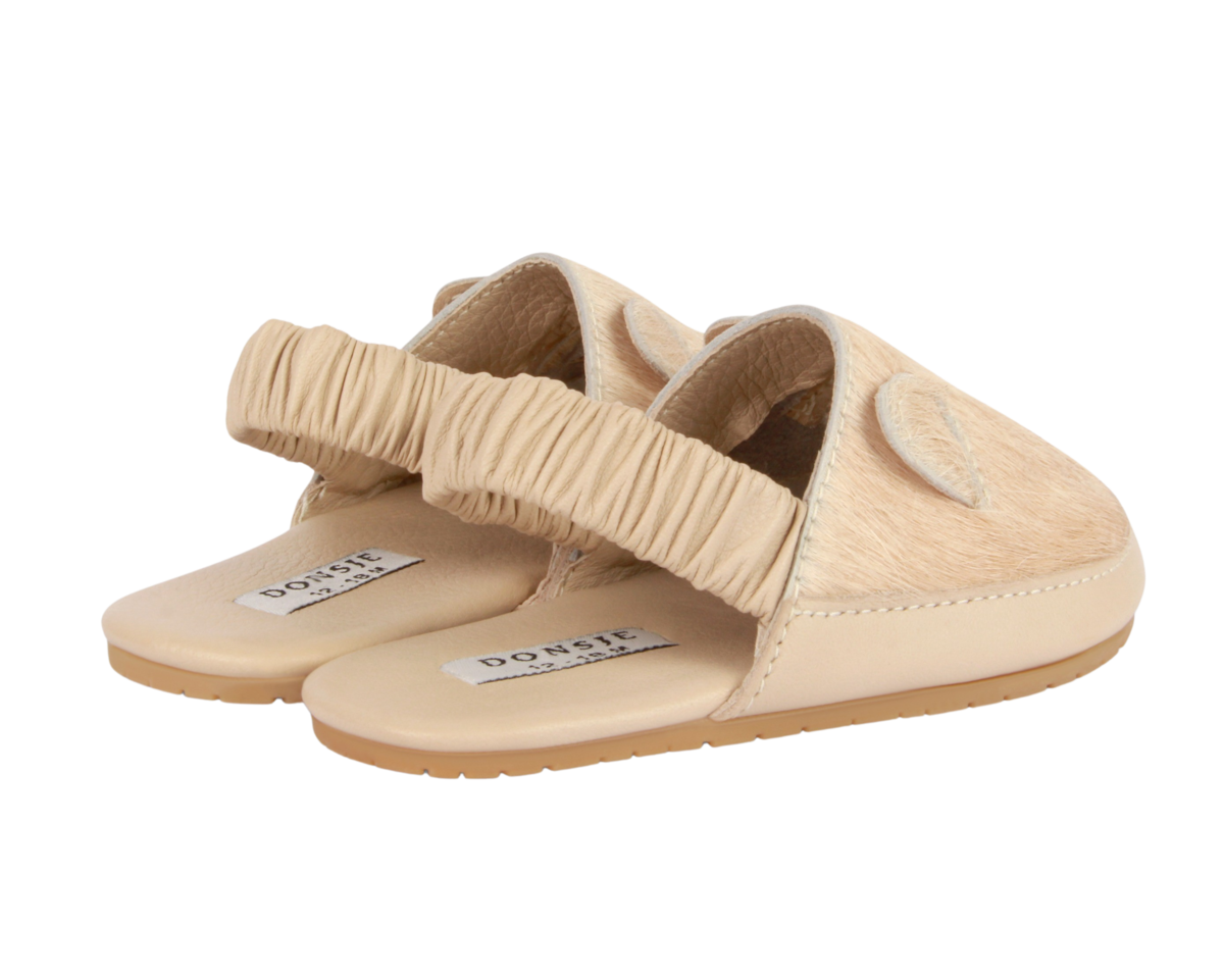 KIDS Donsje Vallie Sandals Cat Sandals - Cream Cow Hair - Image 4 of 6