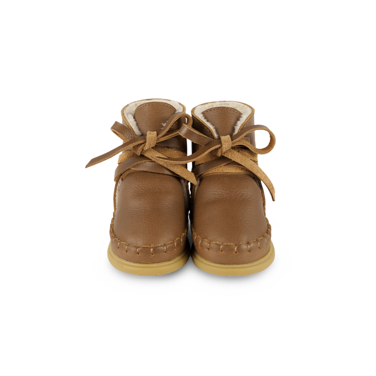 KIDS Donsje Wisi Classic Shoes - Cognac Classic Leather - Image 2 of 5