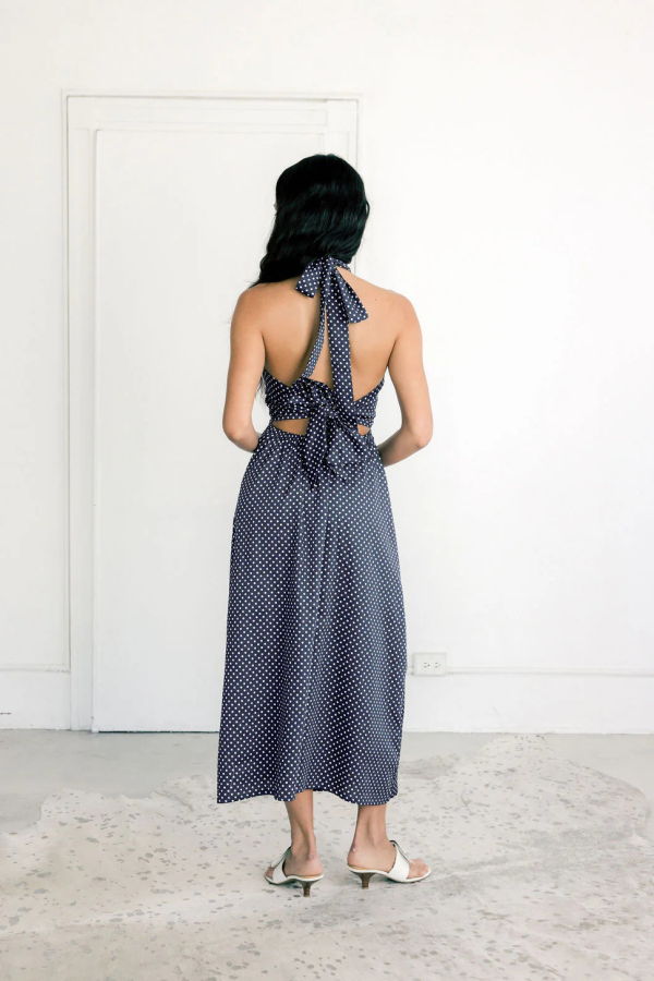 A Bronze Age Naya Dress - Navy