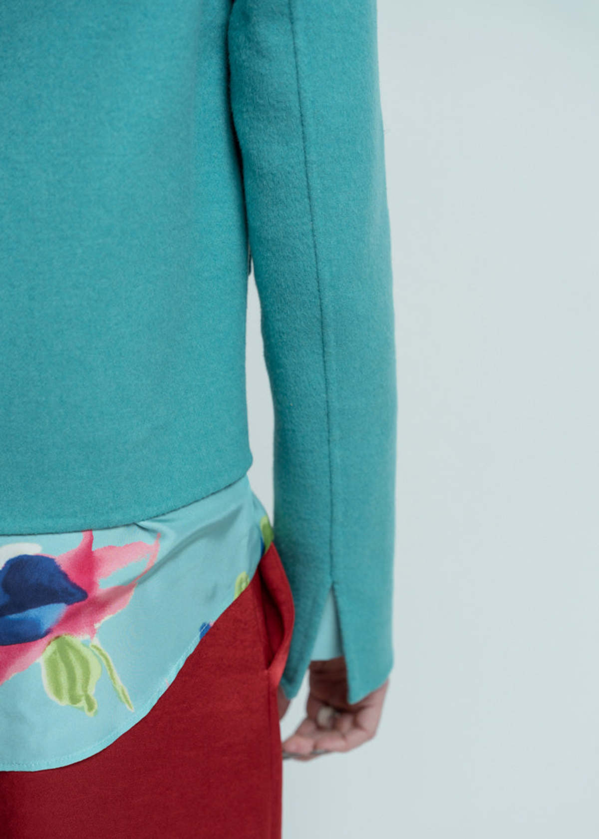 Odeeh Double Face Jacket - Pool - Image 5 of 5