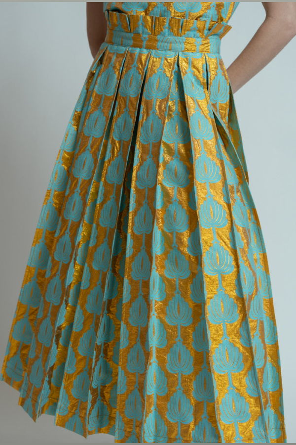 Odeeh Palm Fans Skirt - Pool