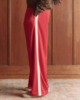 The Great. Wide Leg Track Pant - Poppy Red - Thumbnail 2
