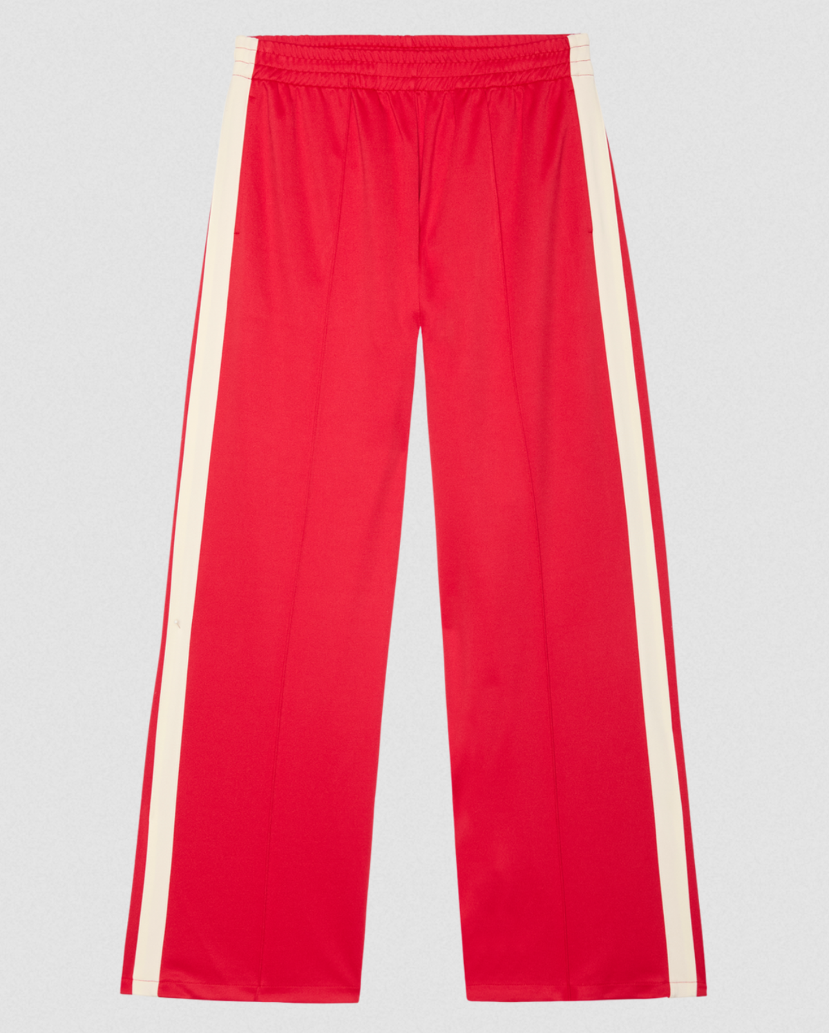 The Great. Wide Leg Track Pant - Poppy Red - Image 5 of 5