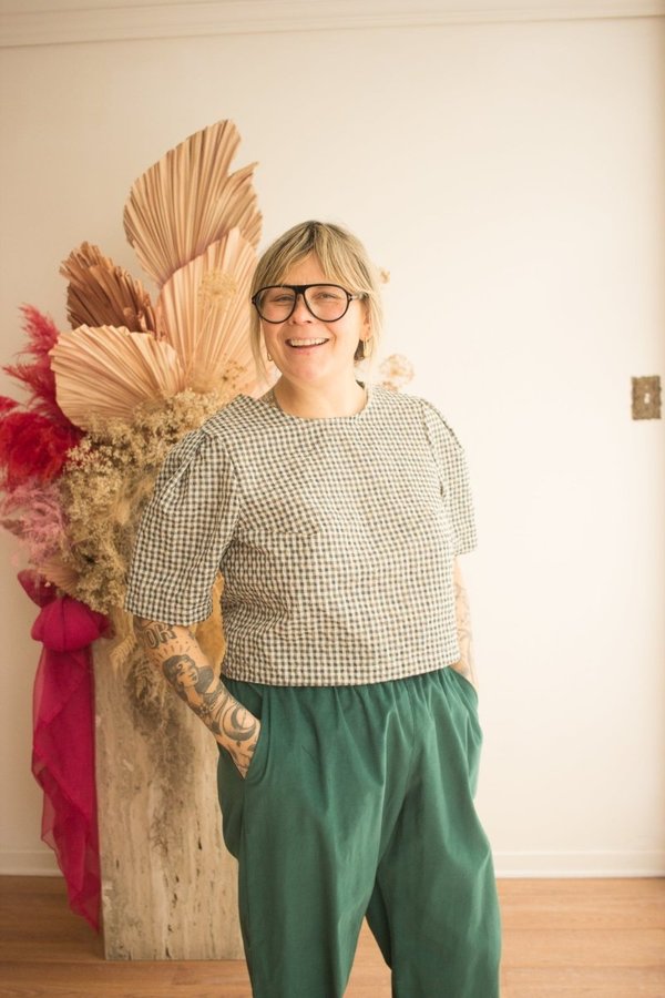 Atelier b. Loose Fitting Corduroy Pants