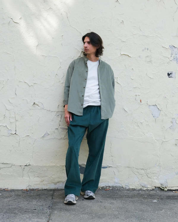 Atelier b. Loose Fitting Corduroy Pants