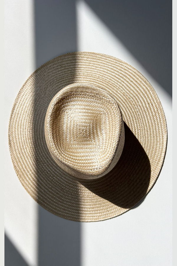 Reinhard Plank Large Brim Summer Hat - Natural