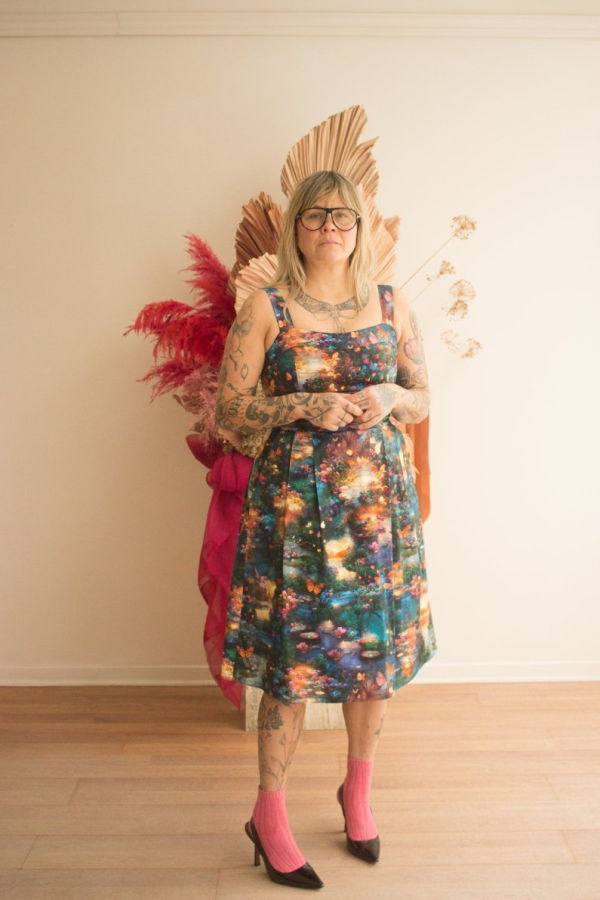 Birds of North America Courlis Dress