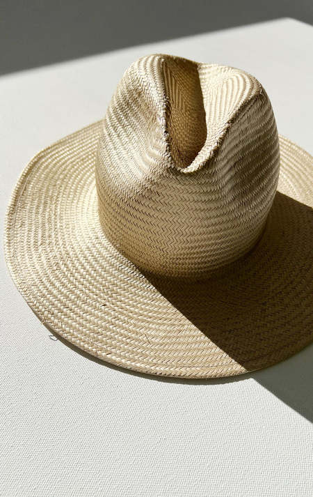 Reinhard Plank Laila Open Sisal Straw Hat | Garmentory display picture 1