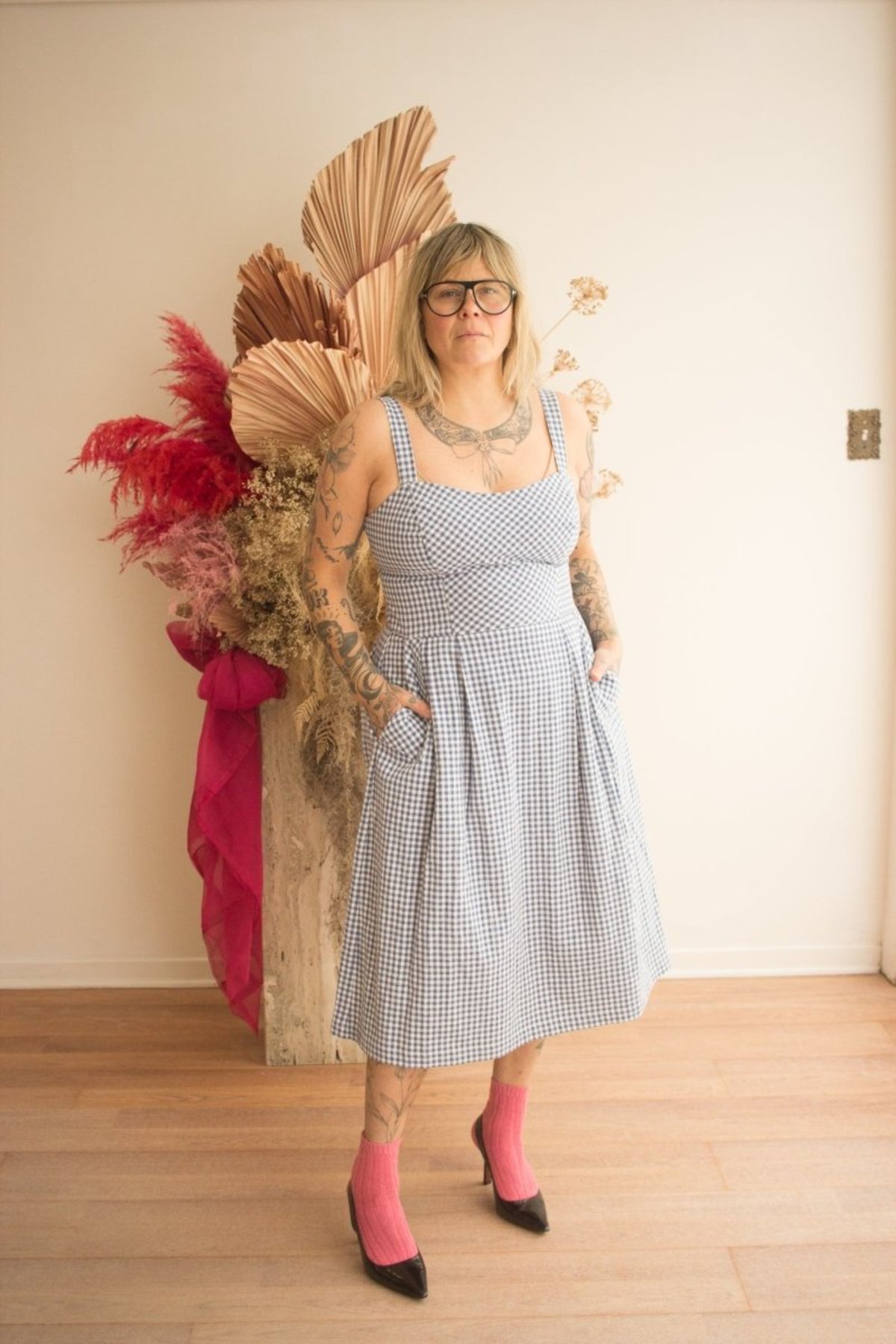 Birds of North America Sparrow Hawk Dress - Image 1 of 8