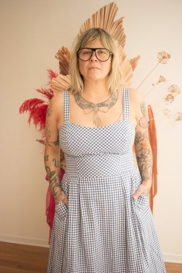 Birds of North America Sparrow Hawk Dress