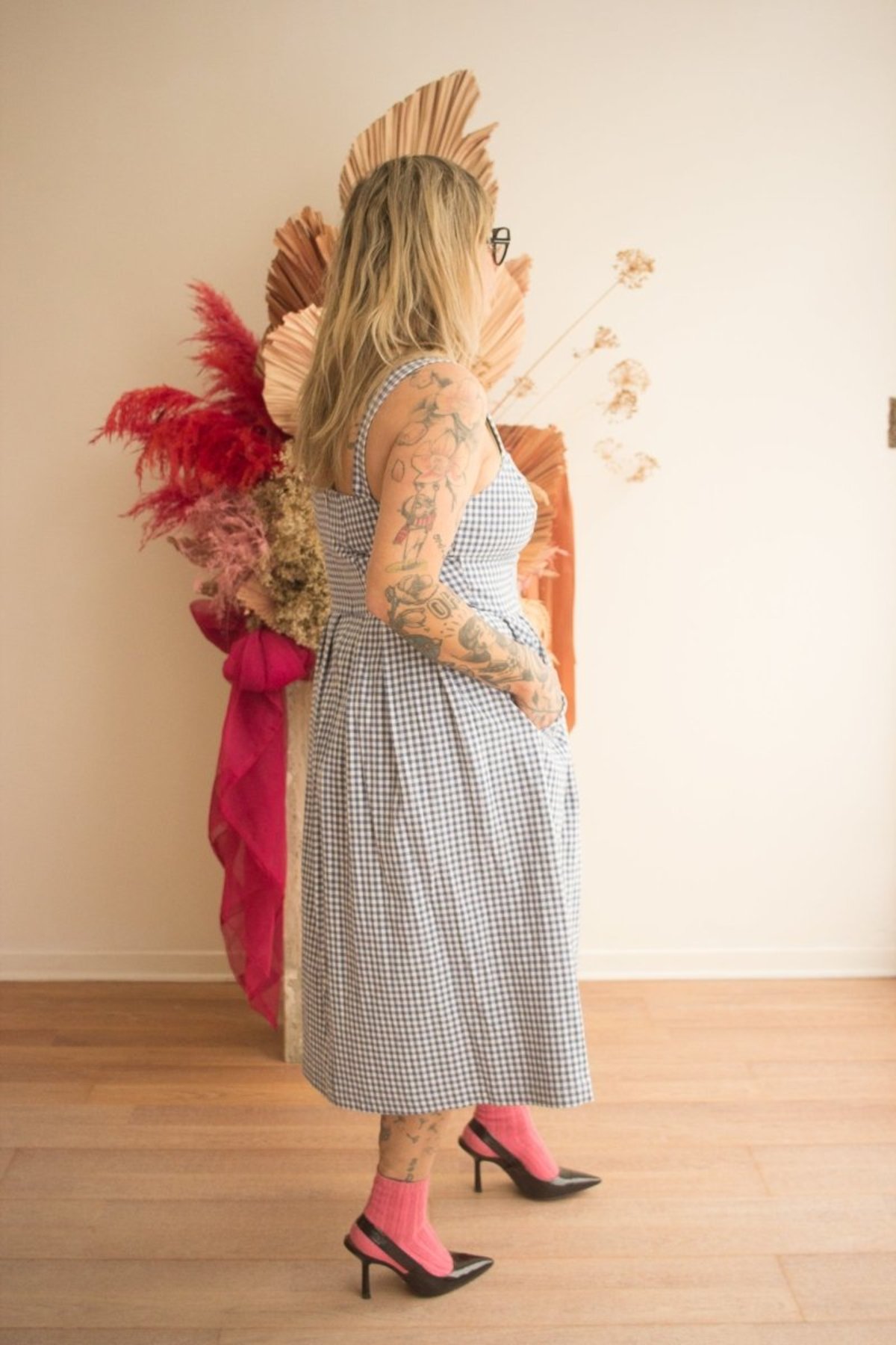 Birds of North America Sparrow Hawk Dress - Image 3 of 8