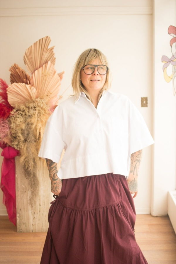 BODYBAG by Jude Montego Cropped Shirt Top