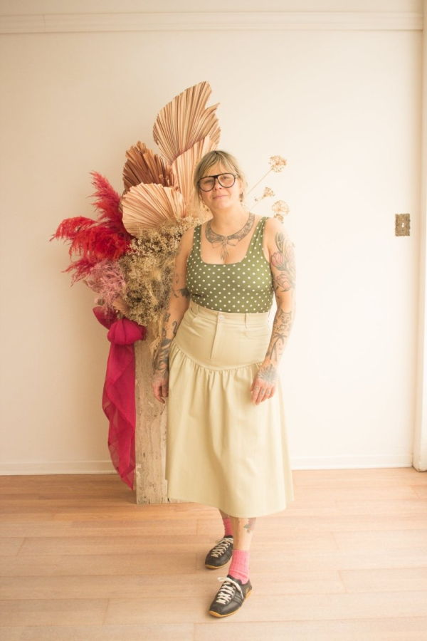 Eve Gravel Kerry Skirt