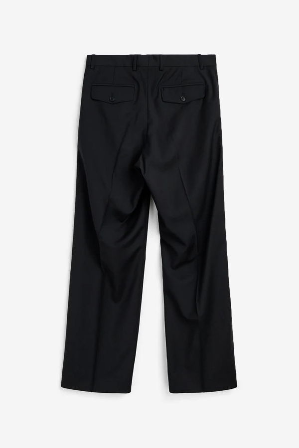 Sunflower Wide Pleated Trouser Tropical Wool