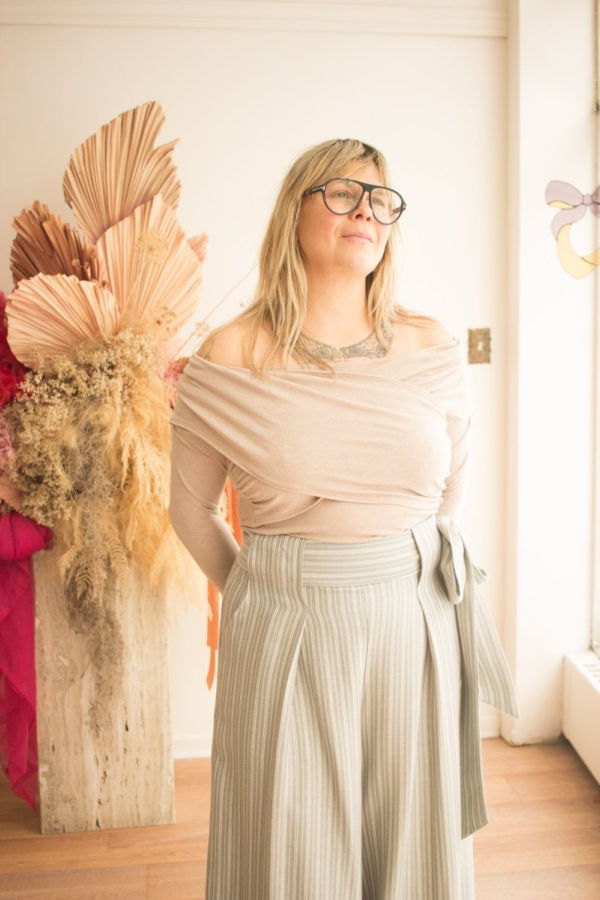 Rightful Owner Shawl Blouse